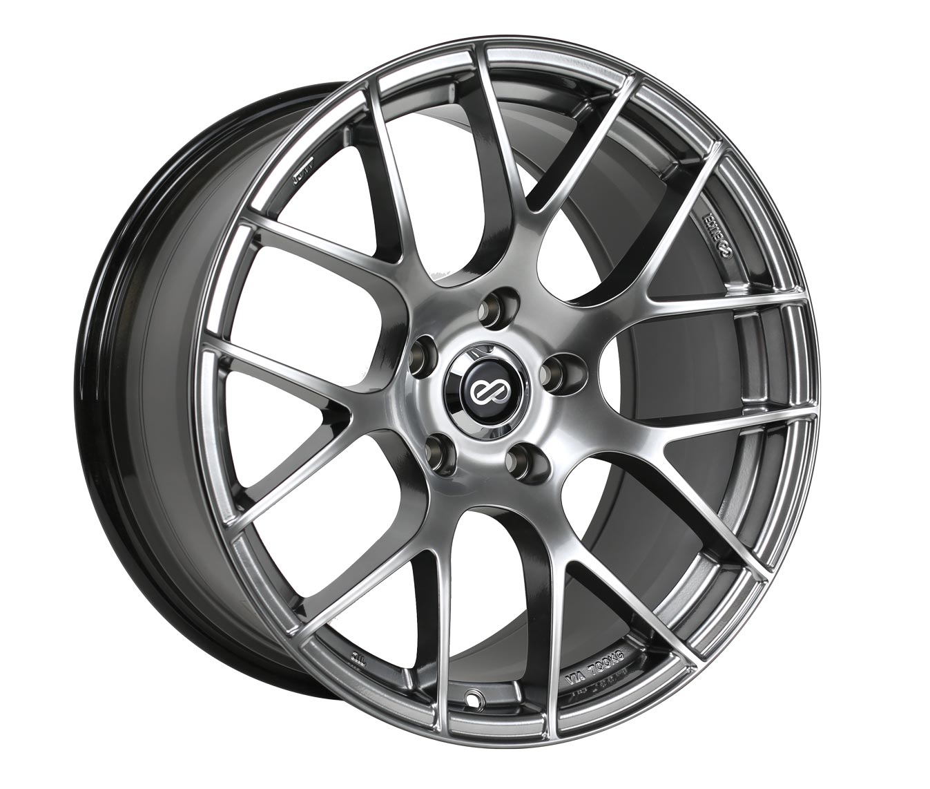 Enkei Raijin Wheel Hyper Silver 18x10.5 +25 5x114.3 467-8105-6525HS