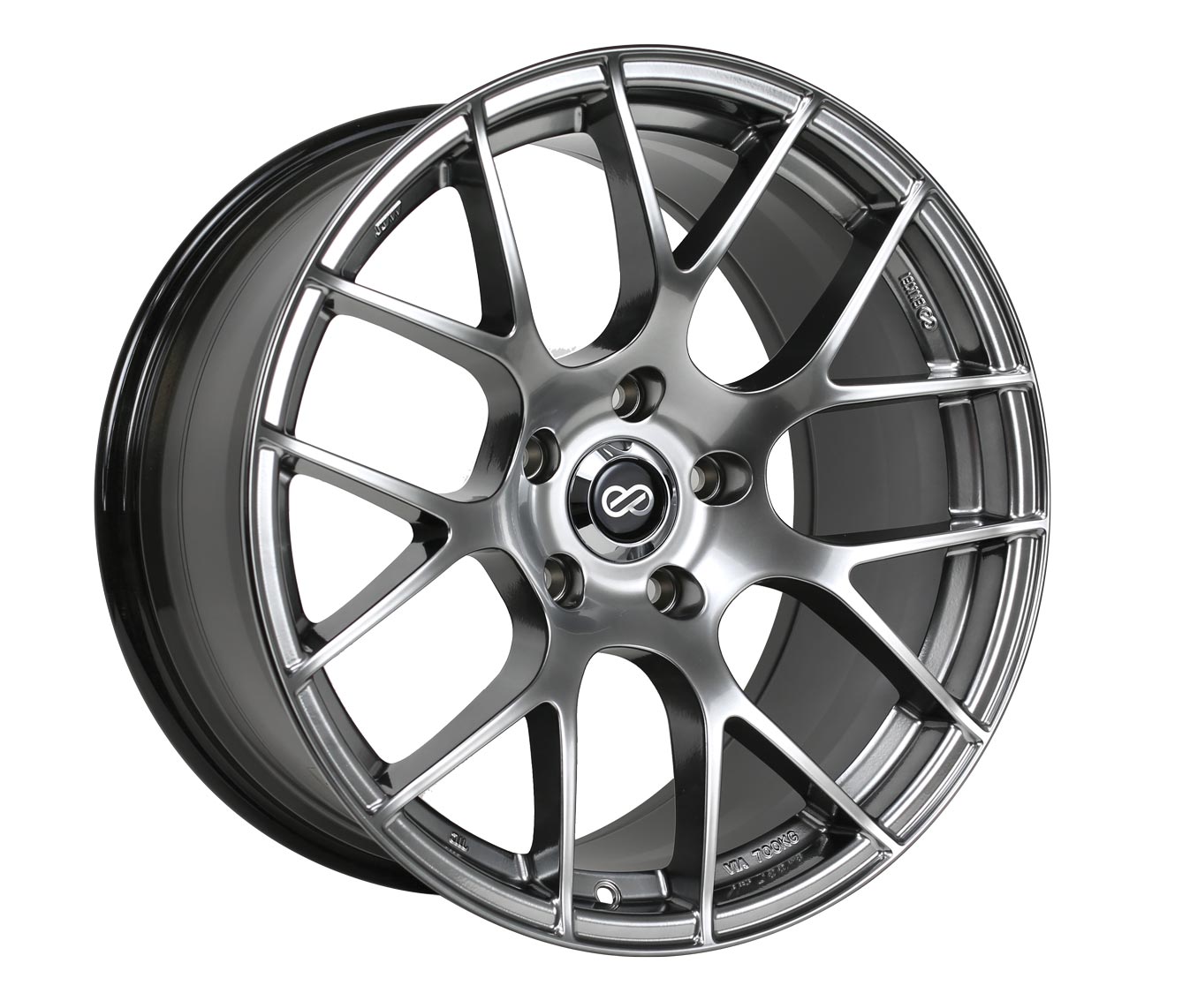 Enkei Raijin Wheel Hyper Silver 19x8.5 +50 5x114.3 467-985-6550HS