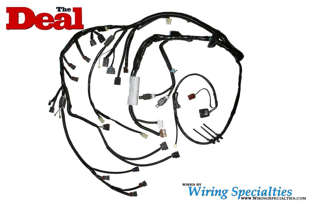 Wiring Specialties RB20DET Wiring Harness COMBO for S13 240sx - OEM SERIES