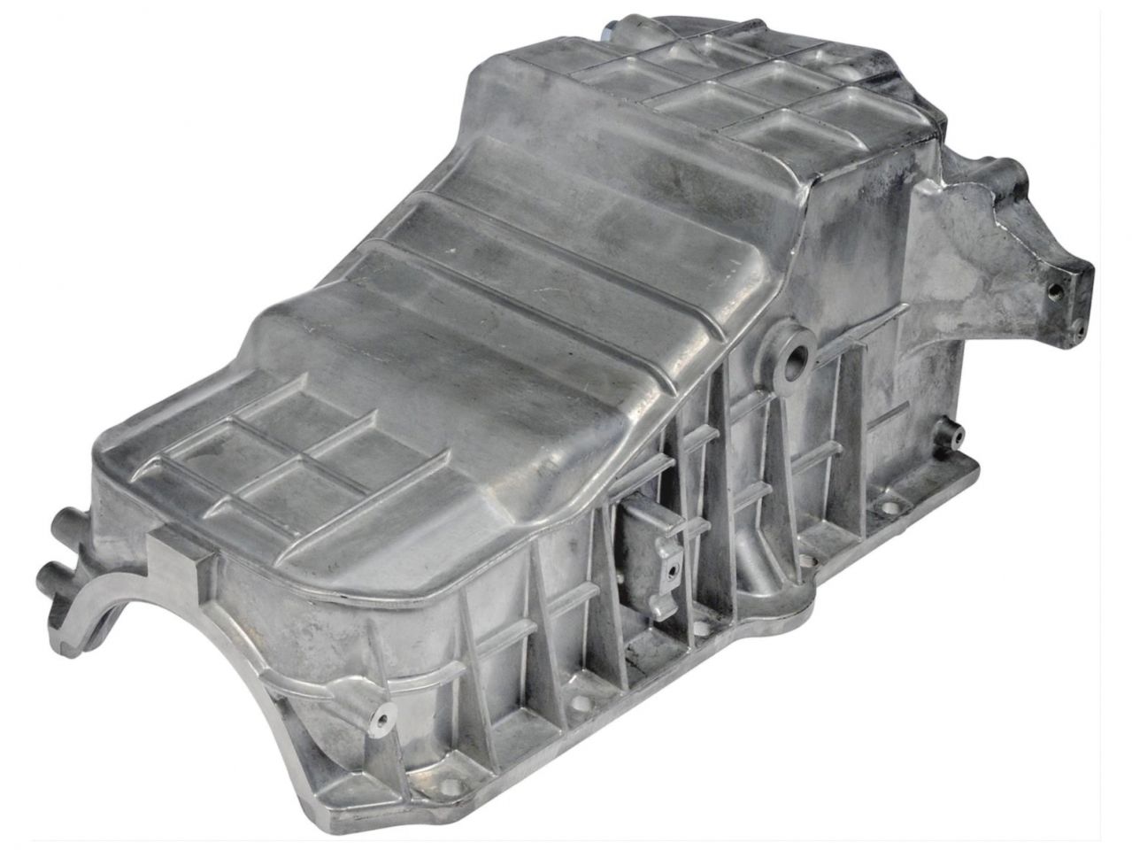 Dorman Oil Pan, Center Sump, 5.00 qts., Aluminum, Natural, 8.50 in. Depth