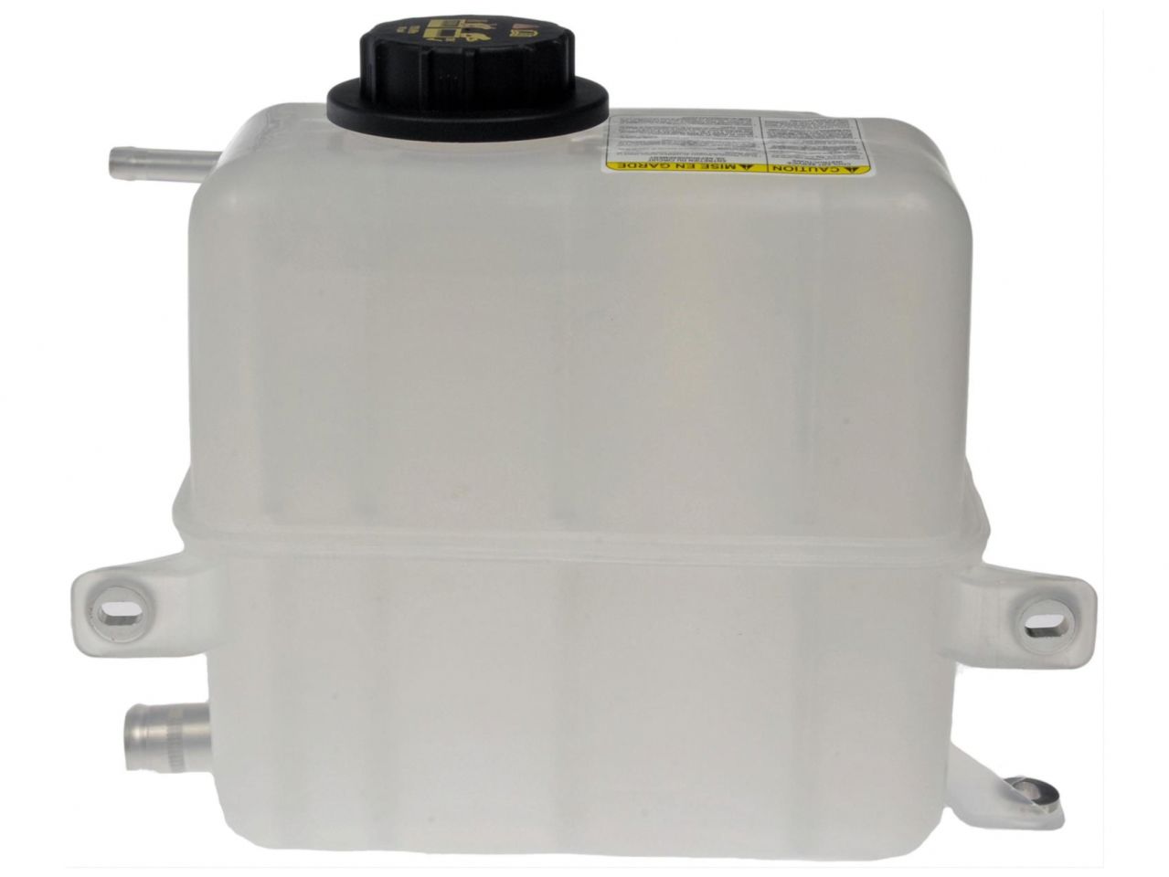 Dorman Coolant Overflow Tank, Plastic, White, Pressurized, with 15 PSI Cap, 1