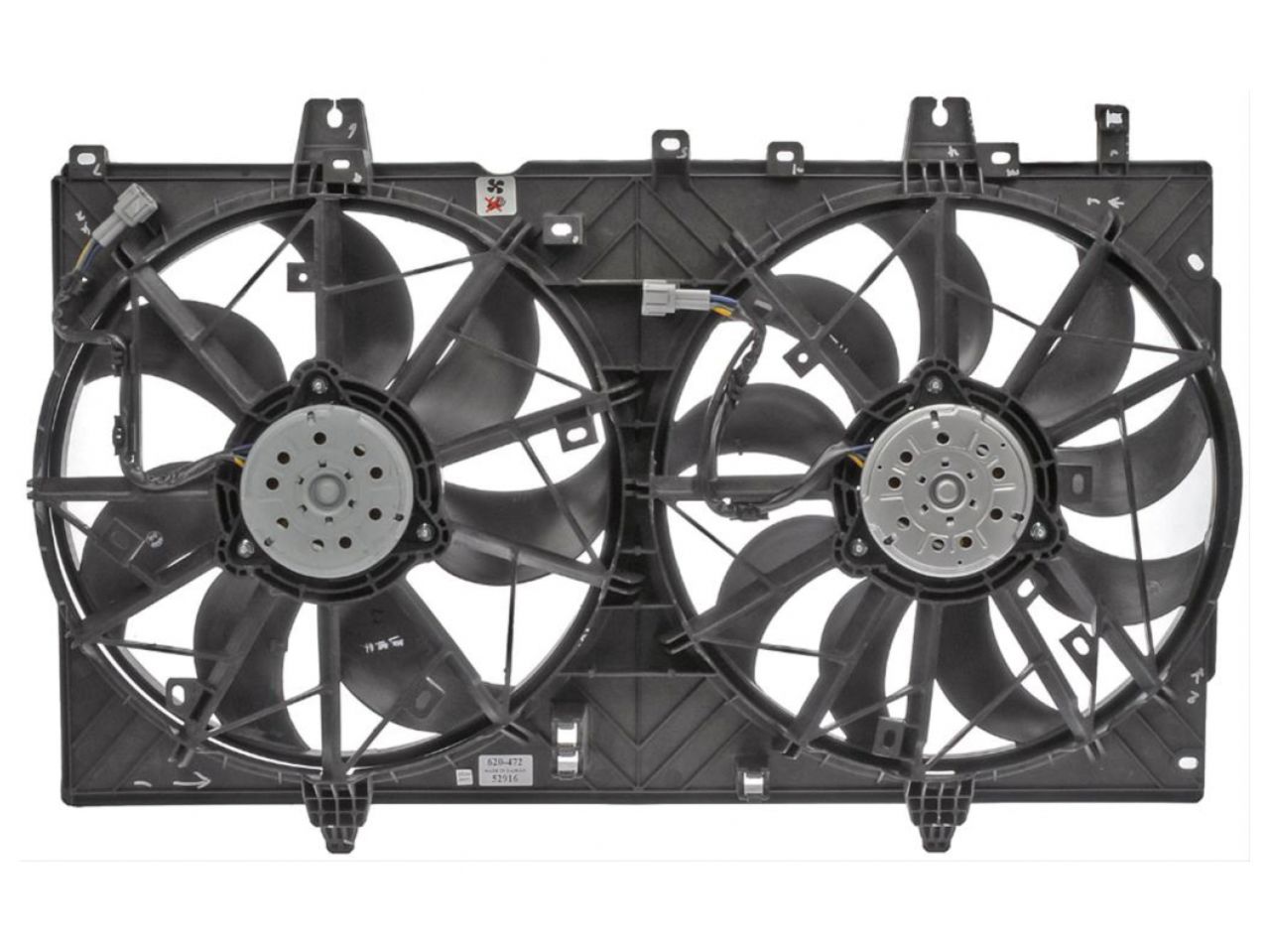 Dorman Dual Fan Assembly Without Controller