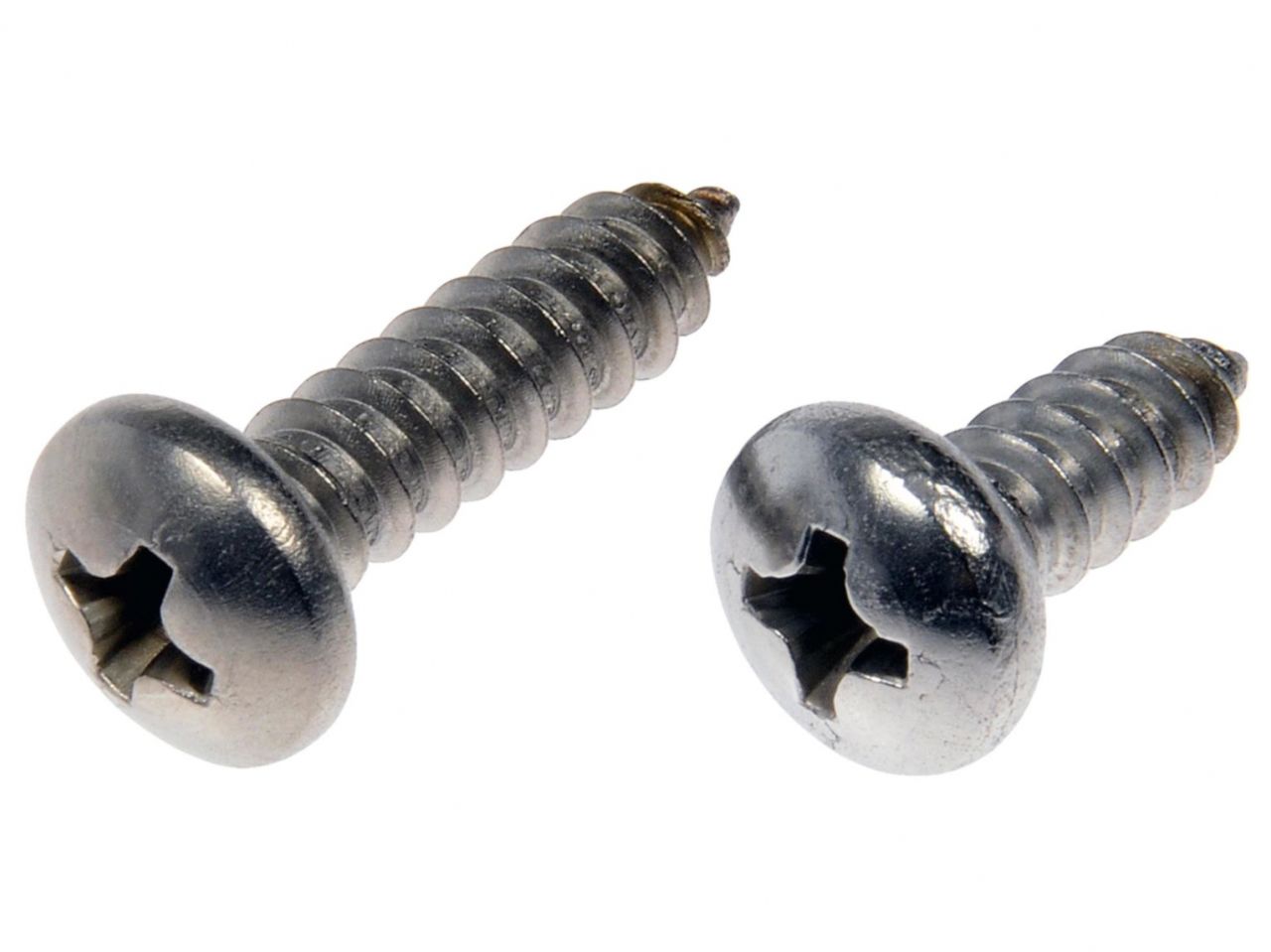 Dorman Self Tapping Screws-Stainless Steel-Pan Head-No.6 x 1/2 In.,3/4 In.