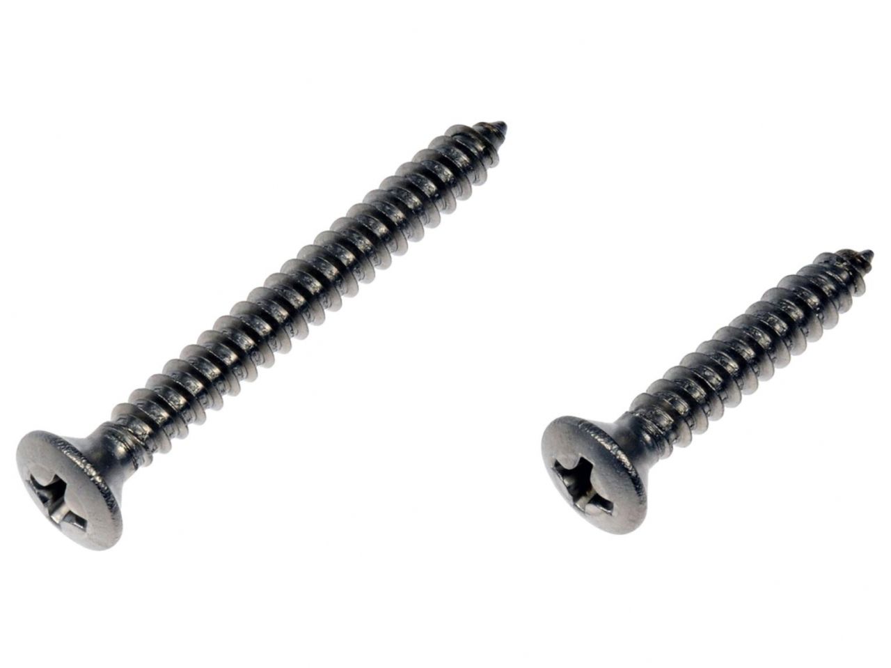 Dorman Self Tapping Screws-Stainless Steel-Oval Head-No.8 x 1 In.,1-1/2 In.