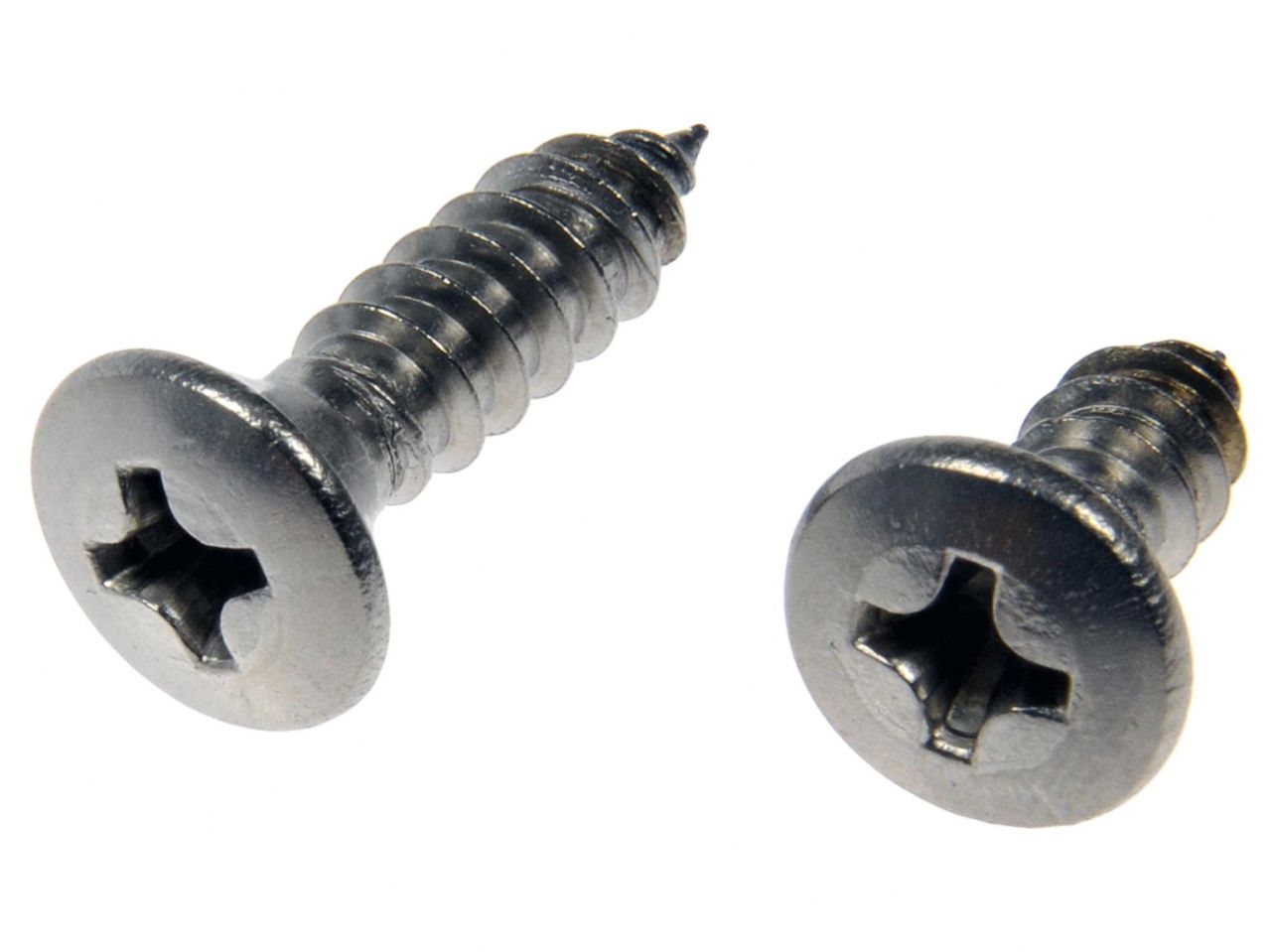 Dorman Self Tapping Screws-Stainless Steel-Oval Head-No.10 x 1/2 In.,3/4 In.