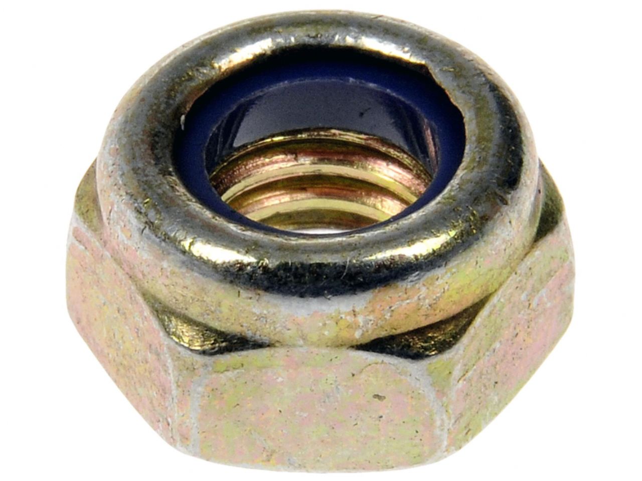 Dorman Hex Lock Nuts w/Nylon Ring-Class 8.8-Thread Size M6-1.0,Height 6mm