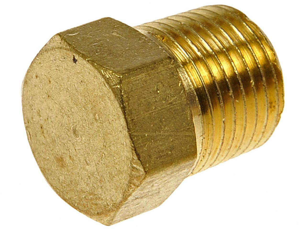 Dorman Brass Pipe Plug-Hex Head-1/8 In. MNPT