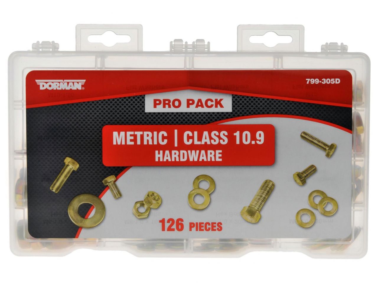 Dorman Pro Pack Metric Class 10.9 Hardware - 126 Pieces