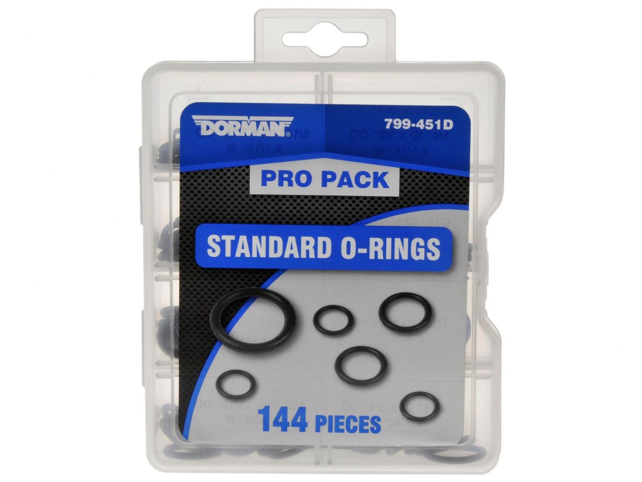 Dorman Pro Pack Standard O-Rings - 144 Pieces