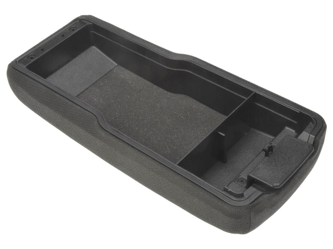 Dorman Console Lid, OEM Style Replacement, Ebony Black, Cloth, Chevrolet, GMC