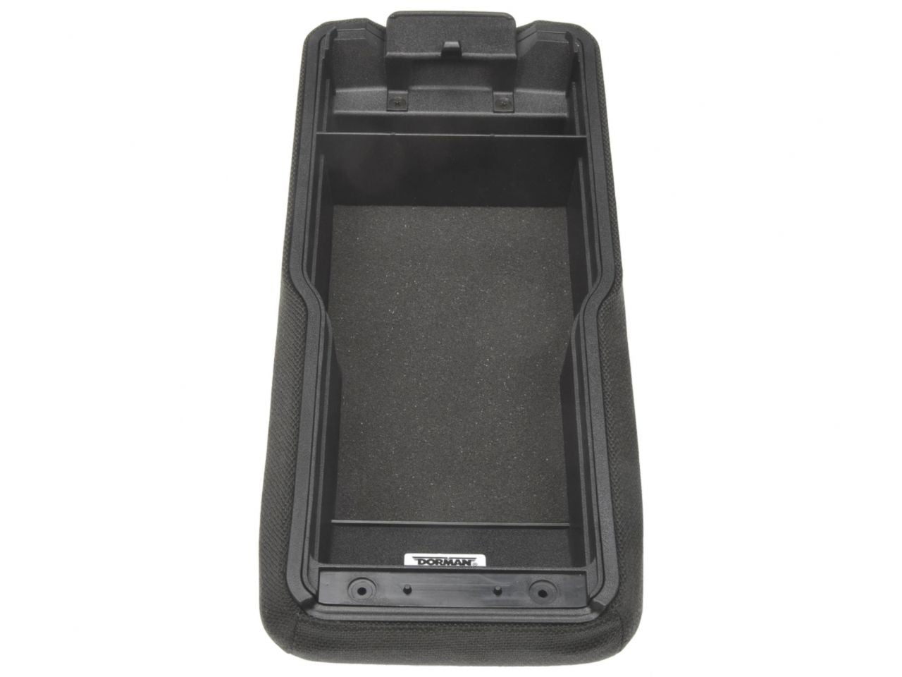 Dorman Console Lid, OEM Style Replacement, Ebony Black, Cloth, Chevrolet, GMC