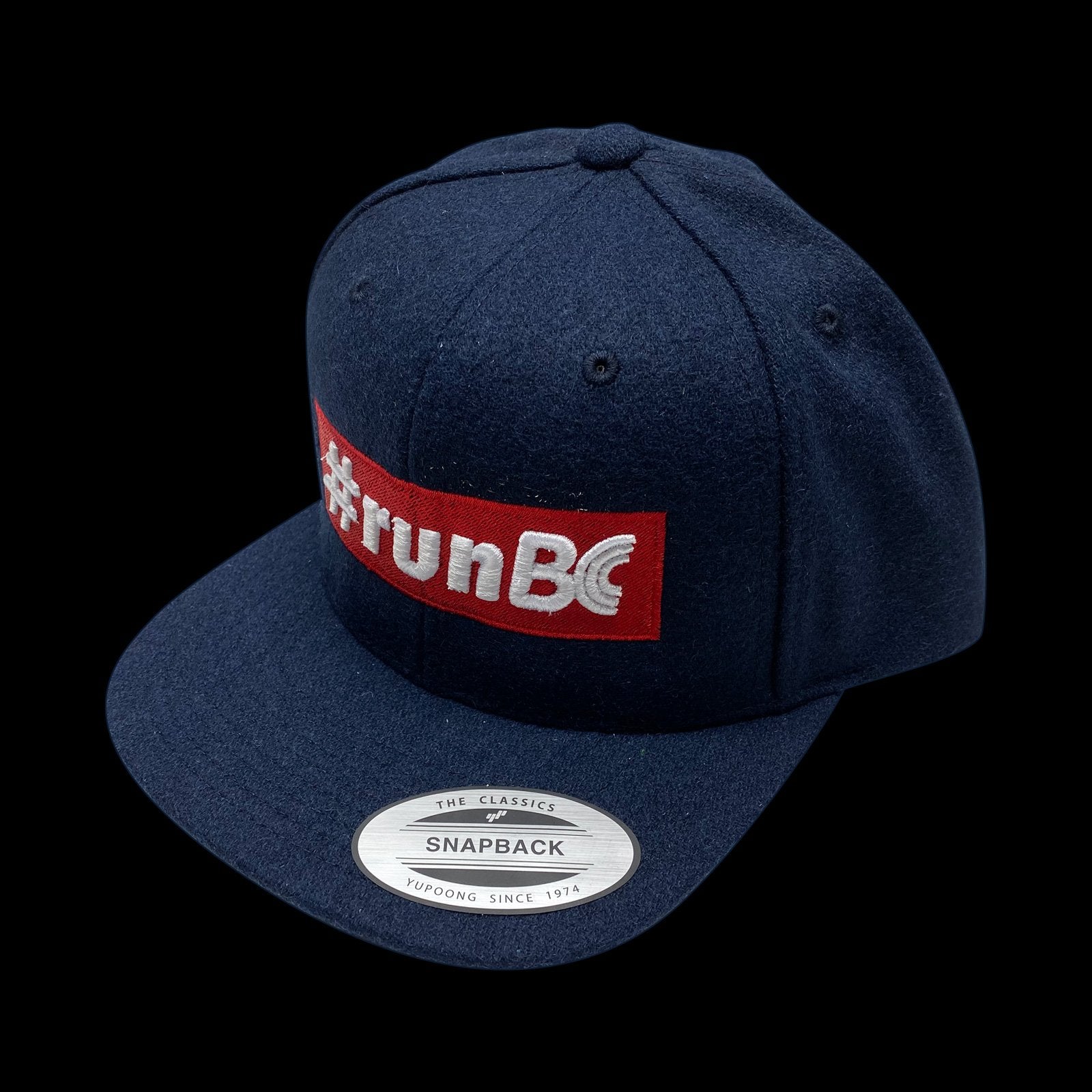 Brian Crower <b>BC8921</b> - #runBC Snapback (Blue/Wool)