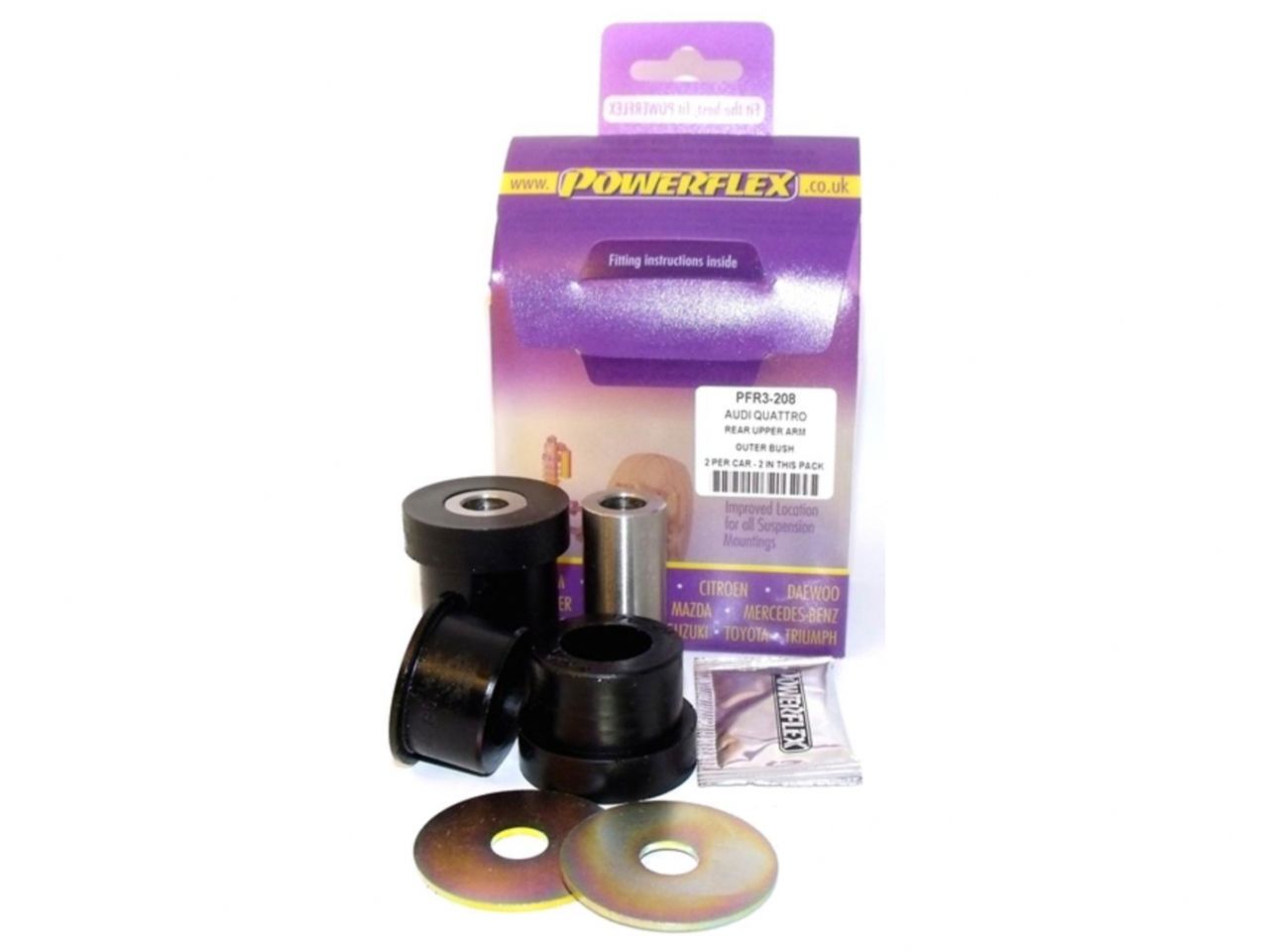 Powerflex Control Arm Bushings PFR3-208Bx2 Item Image