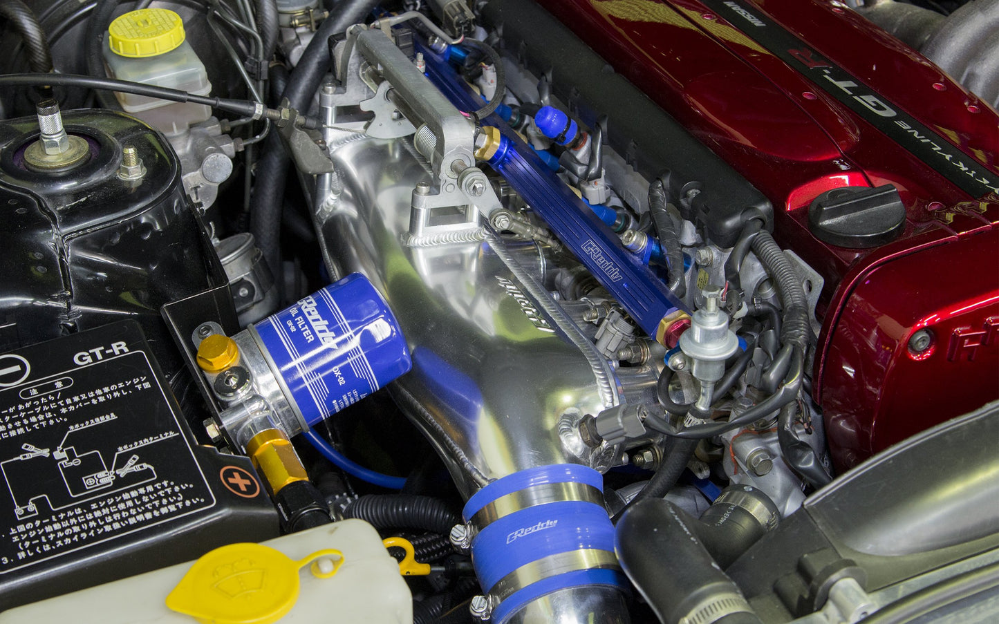 Greddy Oil Cooler Filter Block Adapter Type-I - Remote Filter