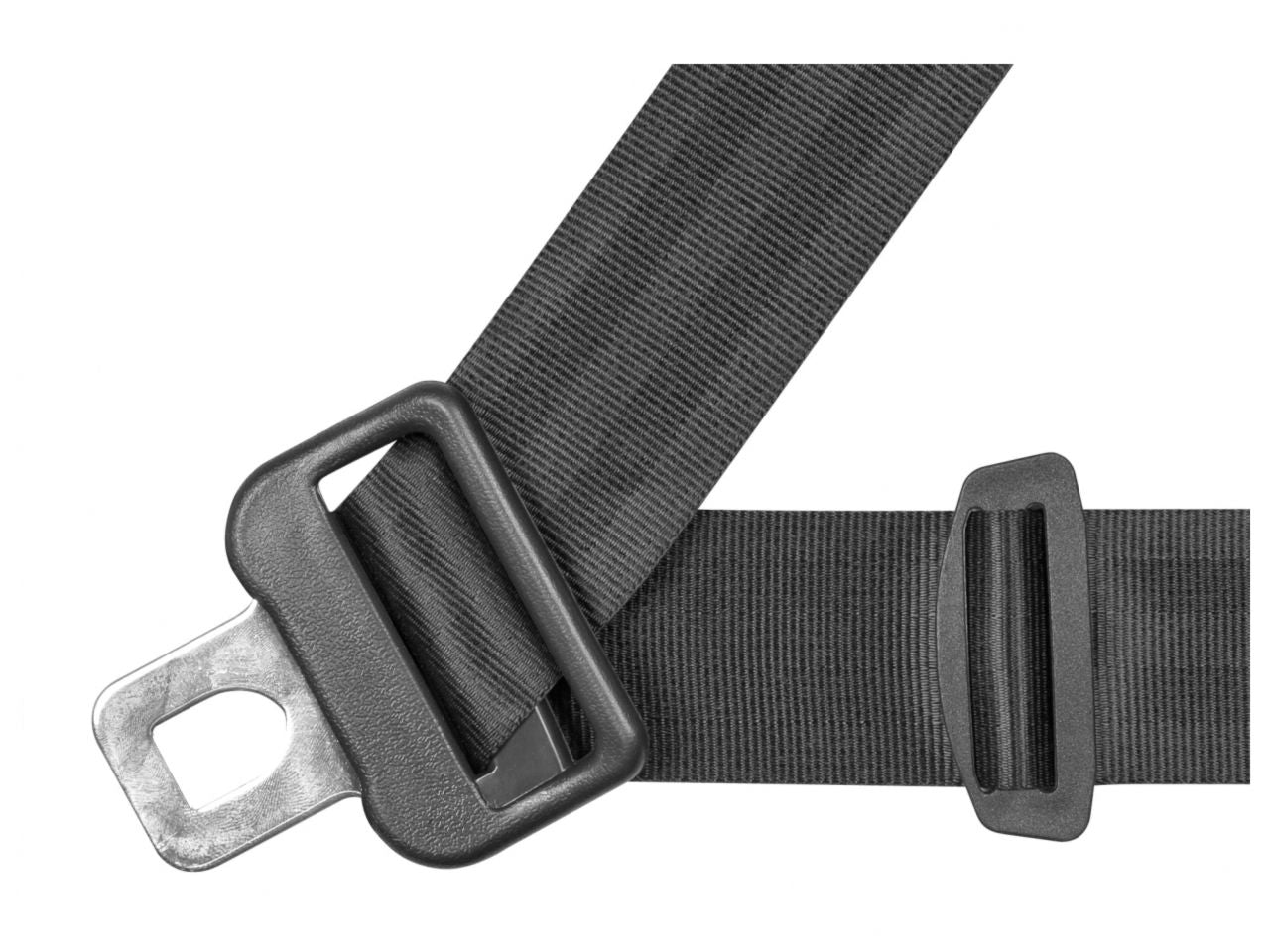 Corbeau 2" Seat Belts-Black Retractable Seat Belt