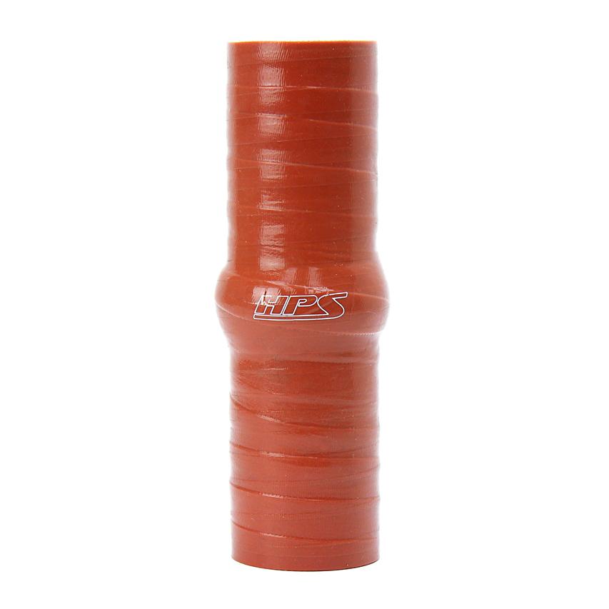 HPS 1-1/4" ID, 6" Length, Silicone Straight Hump Coupler Hose Hot Side, Ultra High Temp 4-ply Aramid Reinforced, Max. Temperature: 500F, 32mm ID