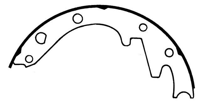 Porterfield Brake Shoes for 1967 FORD MUSTANG V6 w/Front Drums