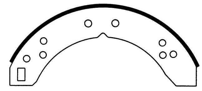 Porterfield Brake Shoes for 1963 TRIUMPH SPITFIRE