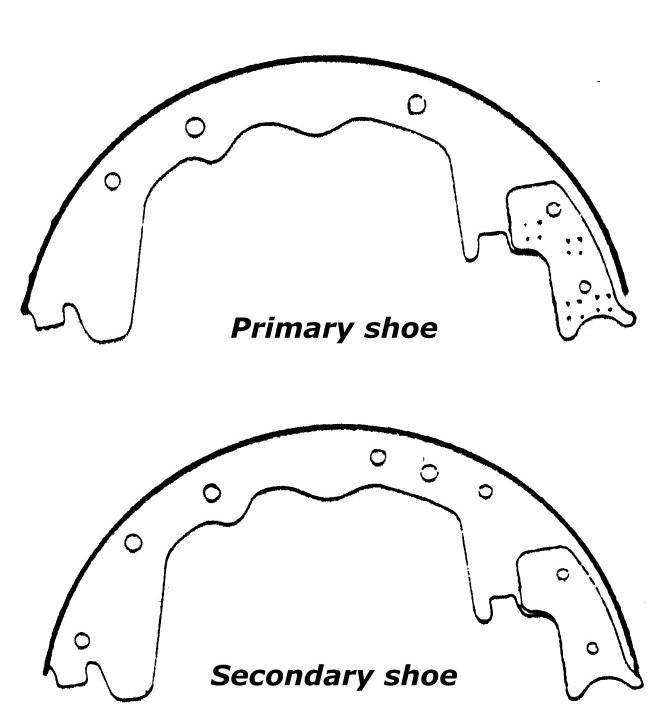 Porterfield Brake Shoes for 1994 FORD F350 1 Ton 4WD DRW  3