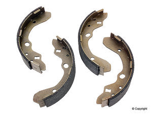 Porterfield Brake Shoes for 1996 MAZDA PROTEGE SOHC eng