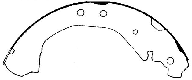 Porterfield Brake Shoes for 1994 CHEVROLET BLAZER 4WD (Full Size)