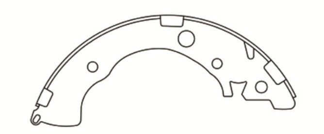 Porterfield Brake Shoes for 2011 HONDA CIVIC Coupe DX