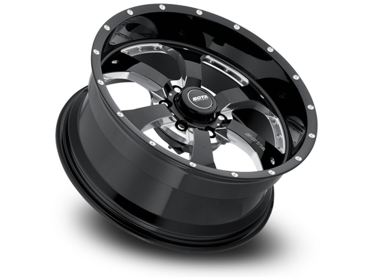 SOTA Novakane 6 20x10 6x5.5 -19mm Death Metal (Black Milled)
