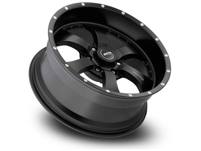 SOTA Novakane 6 18x9 6x5.5 0mm Stealth Black (Satin Black)