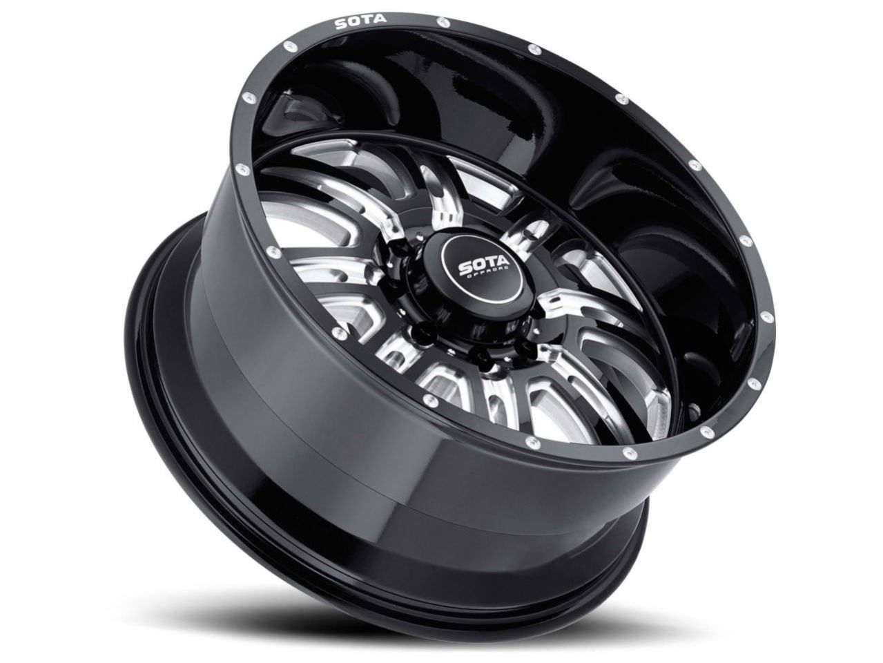 SOTA REHAB 8 22x10.5 8x180 -25mm Death Metal