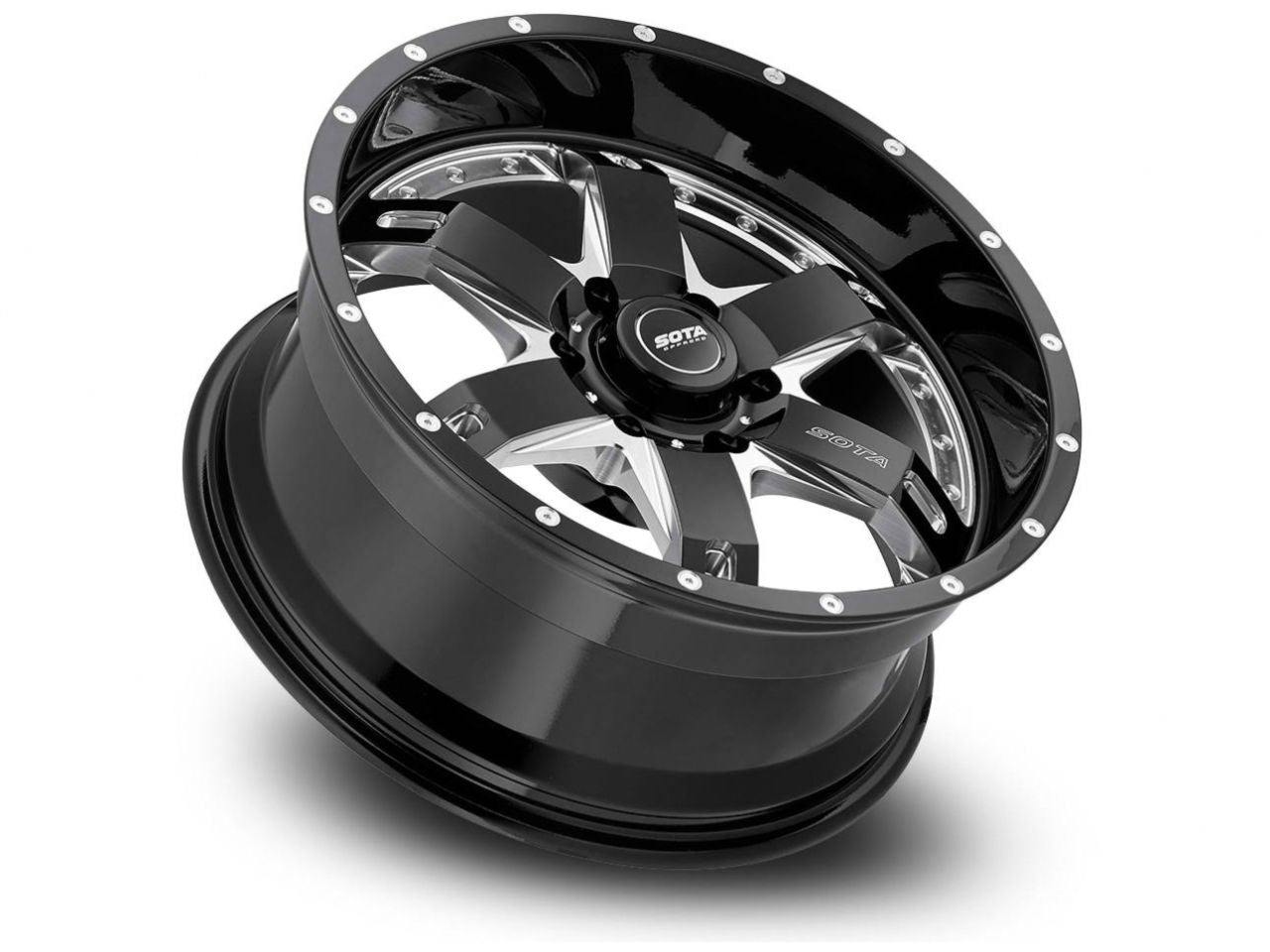 SOTA Death Metal R.E.P.R. 6 20x9 6x5.5 0mm (Black Milled)