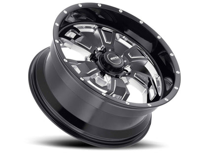 SOTA Death Metal S.C.A.R. 6 20x9 6x5.5 0mm (Black Milled)