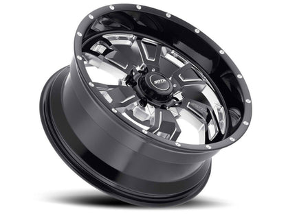 SOTA Death Metal S.C.A.R. 6 20x9 6x135 0mm (Black Milled)