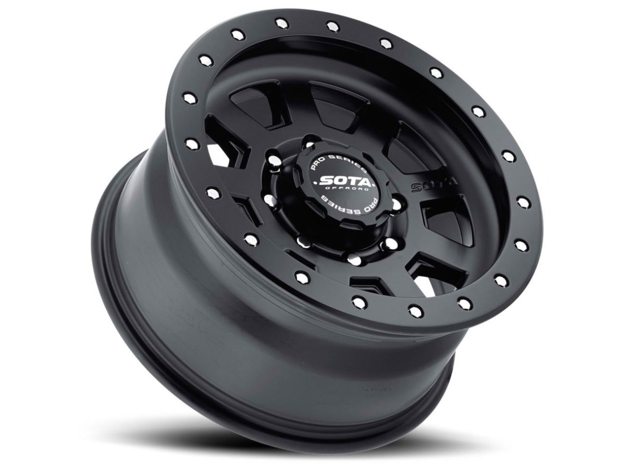 SOTA S.S.D. 17x8.5 8x6.5 +6mm Stealth Black (Satin Black)
