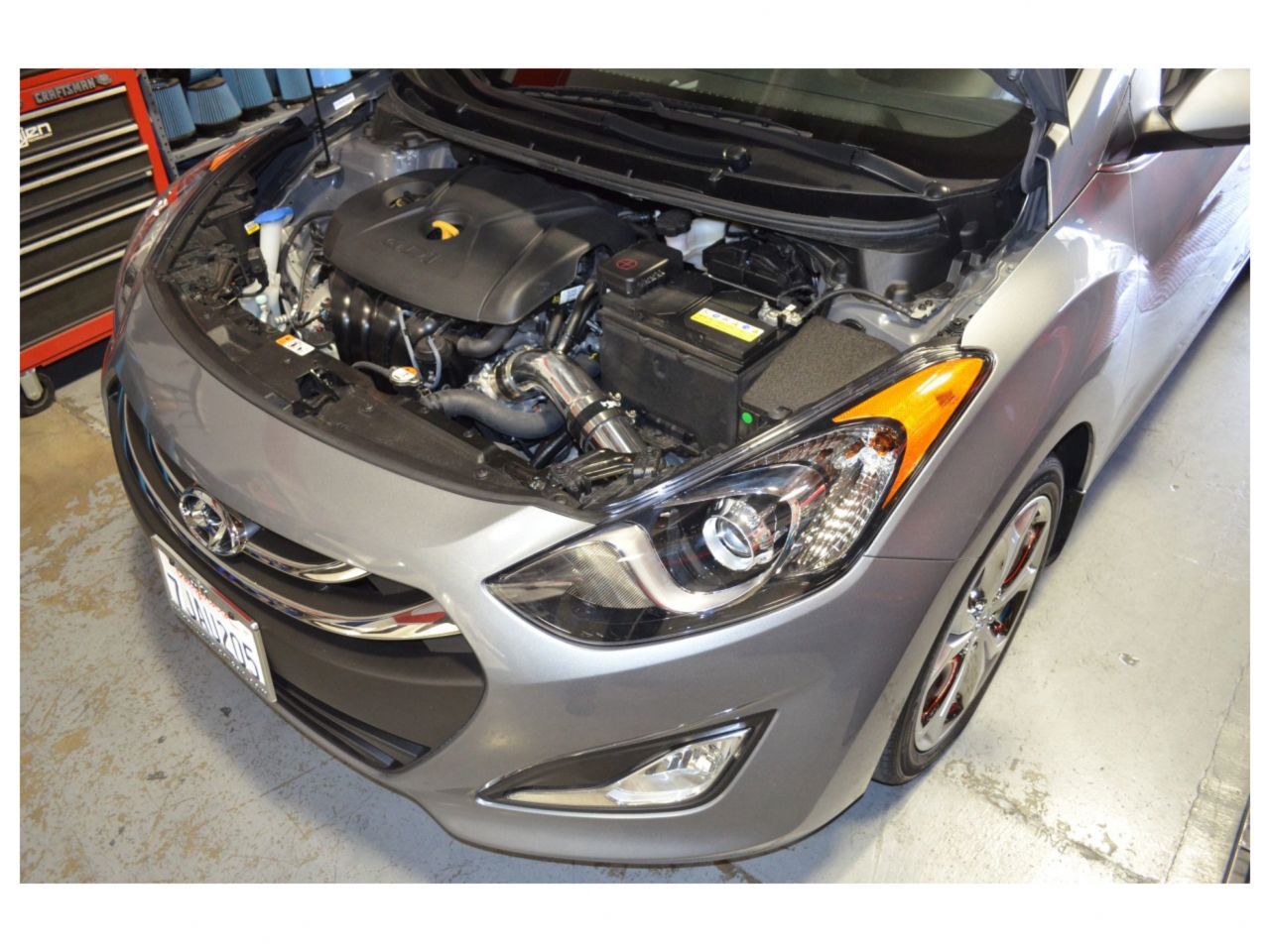 Injen Black Cold Air Intake 2014 Hyundai Elantra 2.0L 4 Cyl W/MR Technology