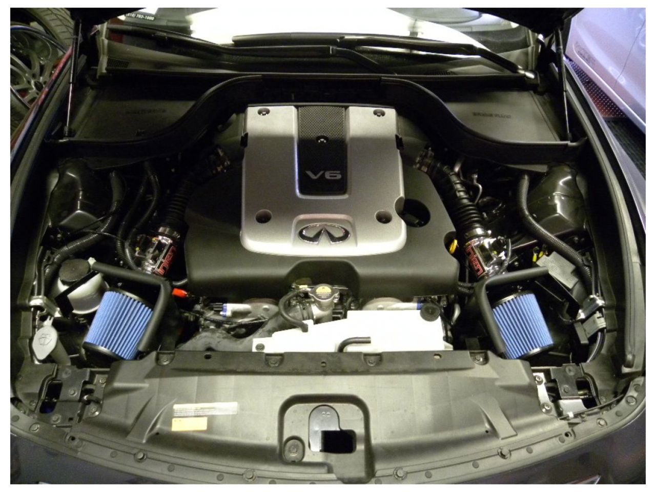 Injen Dual Black Short Ram Intake 12 Infiniti G25 2.5L V6