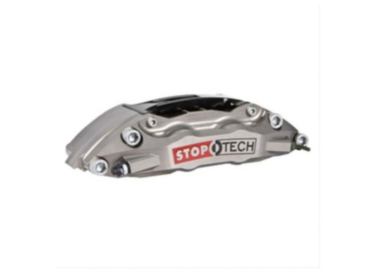 StopTech Trophy Sport Big Brake Kit; Silver Caliper, Slotted 2-Piece Rotor, Rear