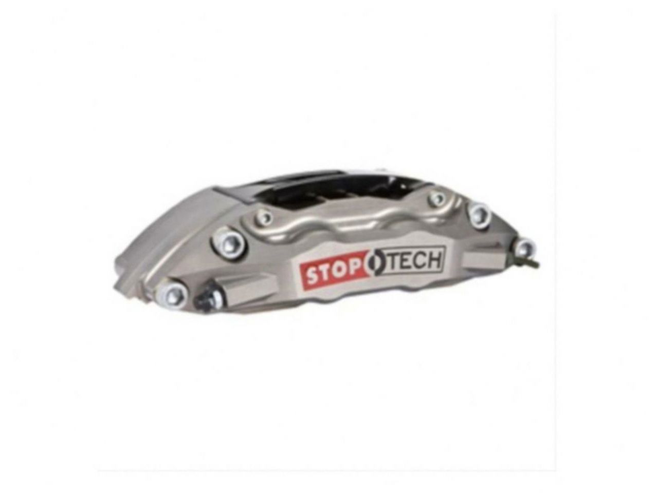 StopTech Trophy Sport Big Brake Kit; Silver Caliper, Slotted 2-Piece Rotor, Rear