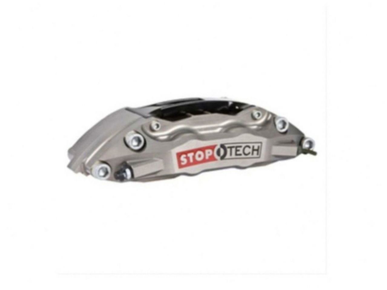 StopTech Trophy Sport Big Brake Kit; Silver Caliper, Slotted 2-Piece Rotor, Rear