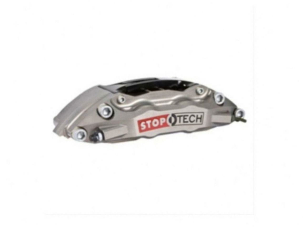 StopTech Trophy Sport Big Brake Kit; Silver Caliper, Slotted 2-Piece Rotor, Rear