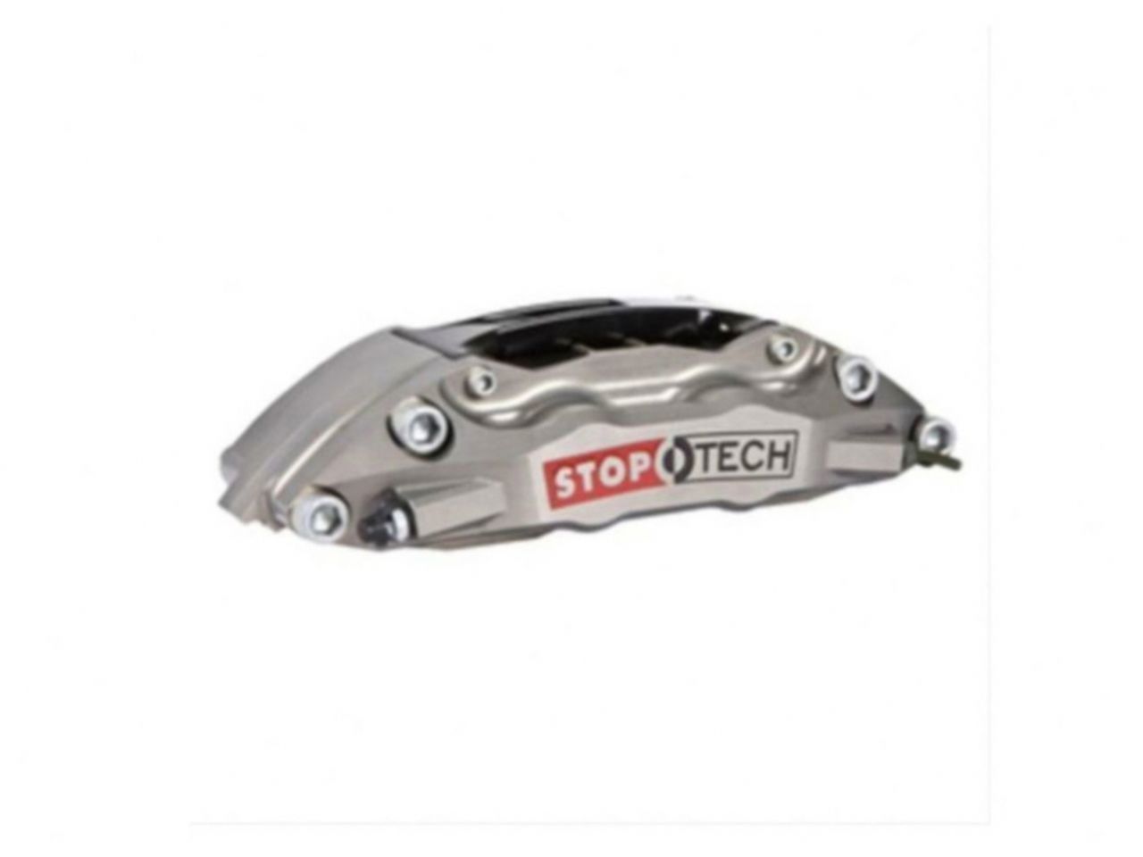 StopTech Trophy Sport Big Brake Kit; Silver Caliper, Slotted 2-Piece Rotor, Rear