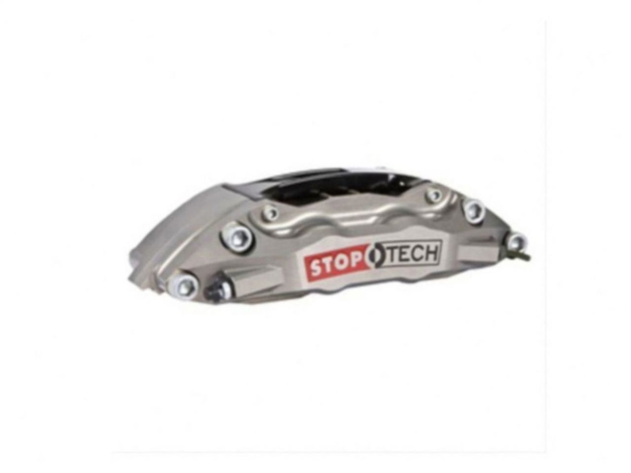 StopTech Trophy Sport Big Brake Kit; Silver Caliper, Slotted 2-Piece Rotor, Rear