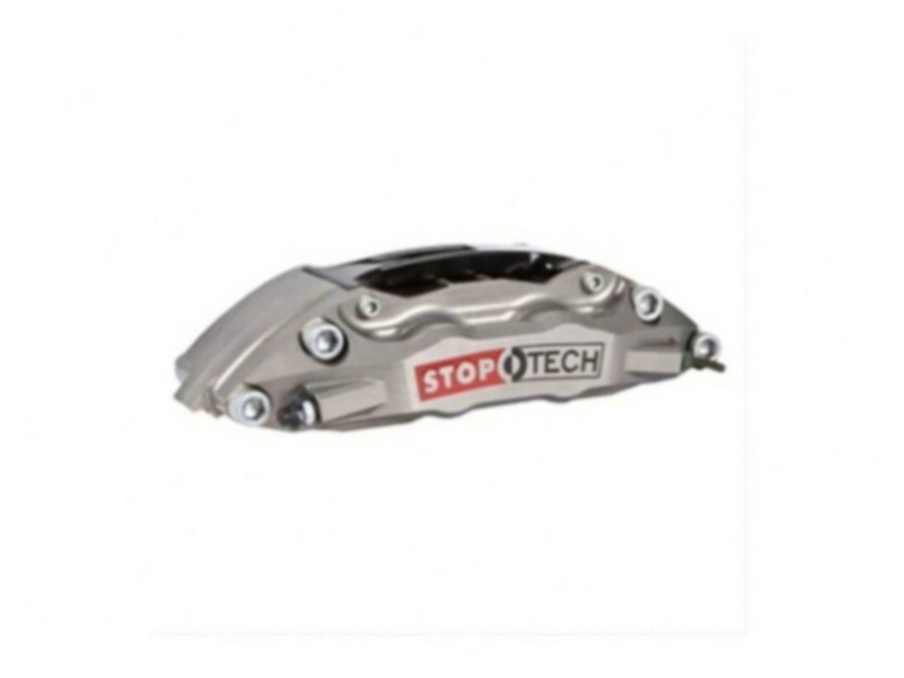 StopTech Trophy Sport Big Brake Kit; Silver Caliper, Slotted 2-Piece Rotor, Rear