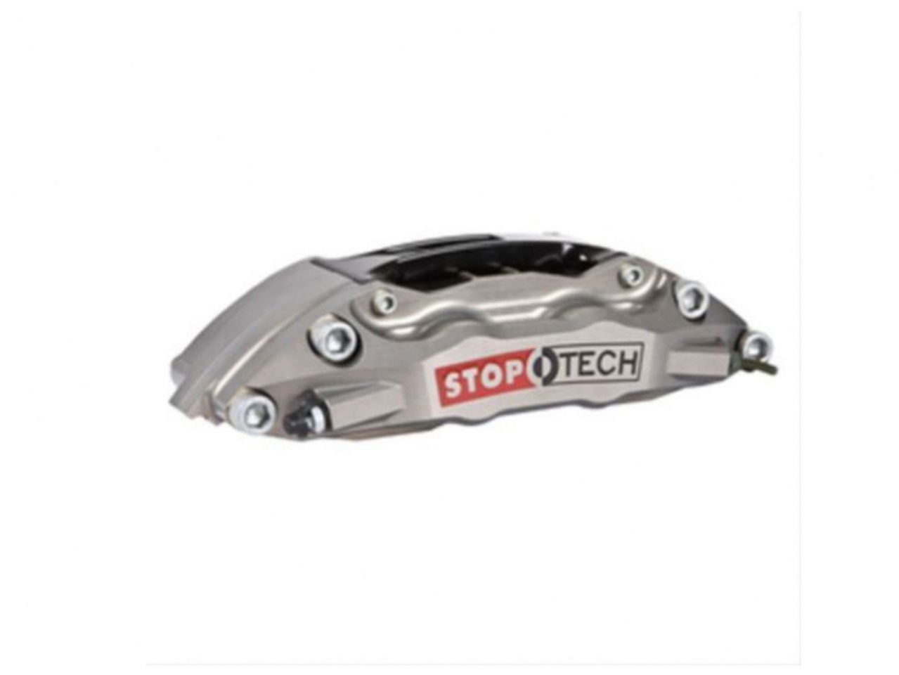 StopTech Trophy Sport Big Brake Kit; Silver Caliper, Slotted 2-Piece Rotor, Rear