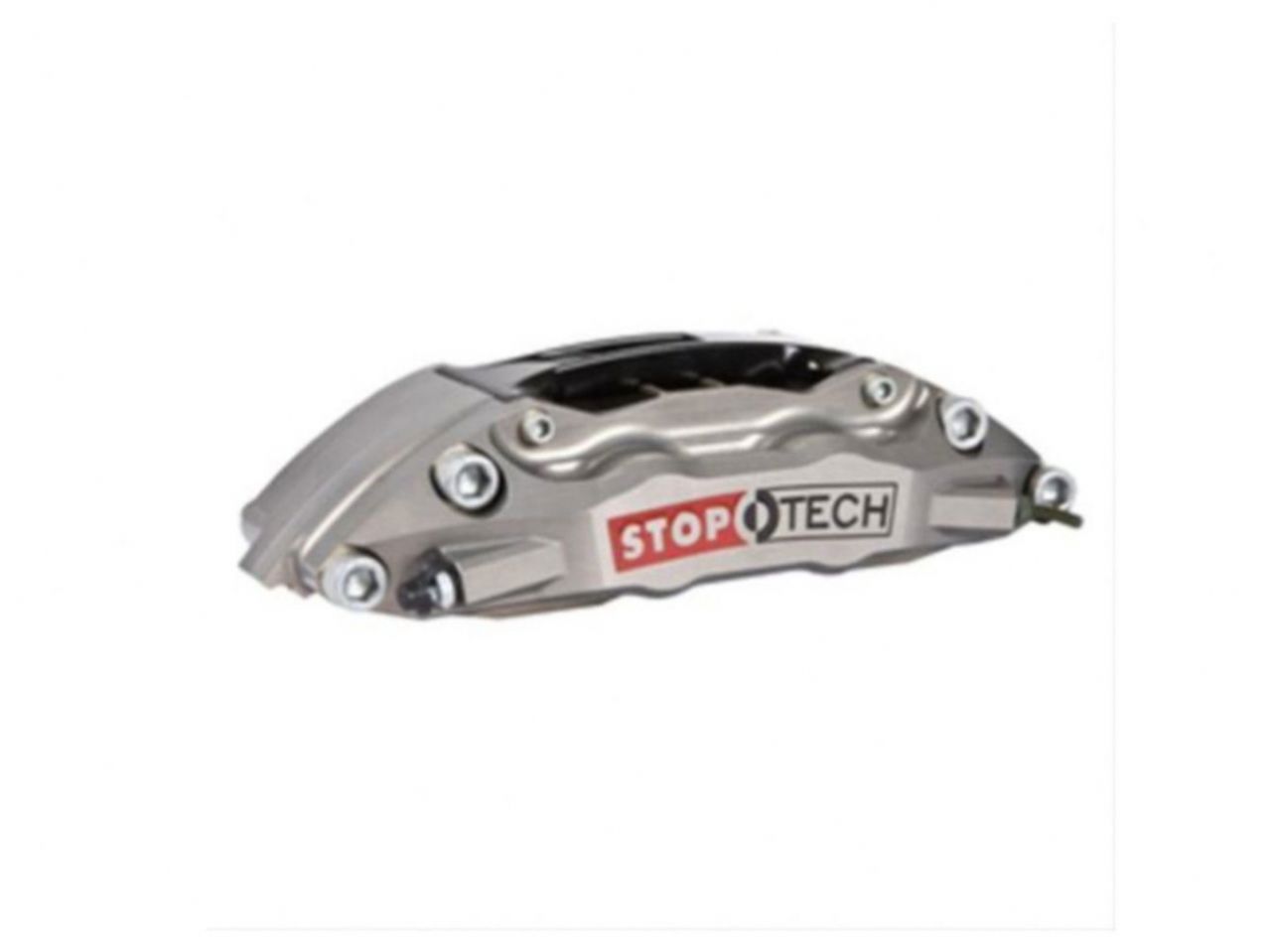 StopTech Trophy Sport Big Brake Kit; Silver Caliper, Slotted 2-Piece Rotor, Rear