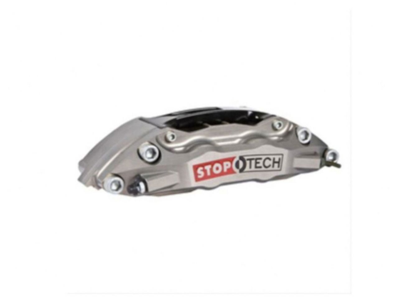 StopTech Trophy Sport Big Brake Kit; Silver Caliper, Slotted 2-Piece Rotor, Rear