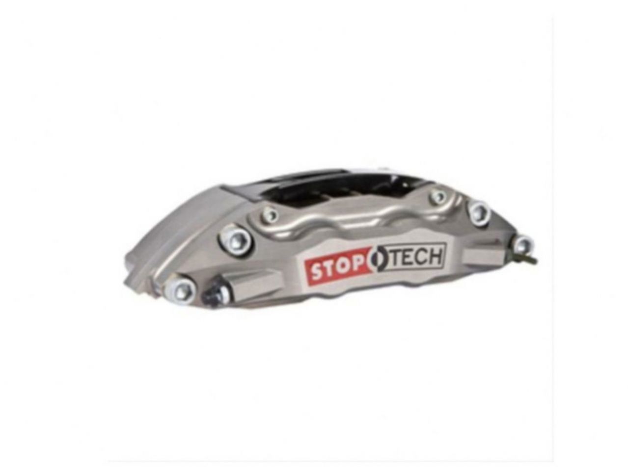 StopTech Trophy Sport Big Brake Kit; Silver Caliper, Slotted 2-Piece Rotor, Rear