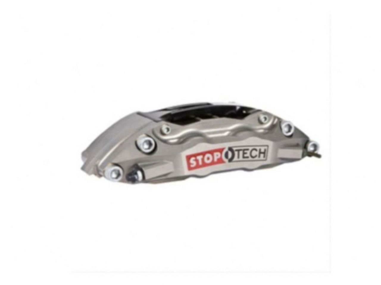 StopTech Trophy Sport Big Brake Kit; Silver Caliper, Slotted 2-Piece Rotor, Rear