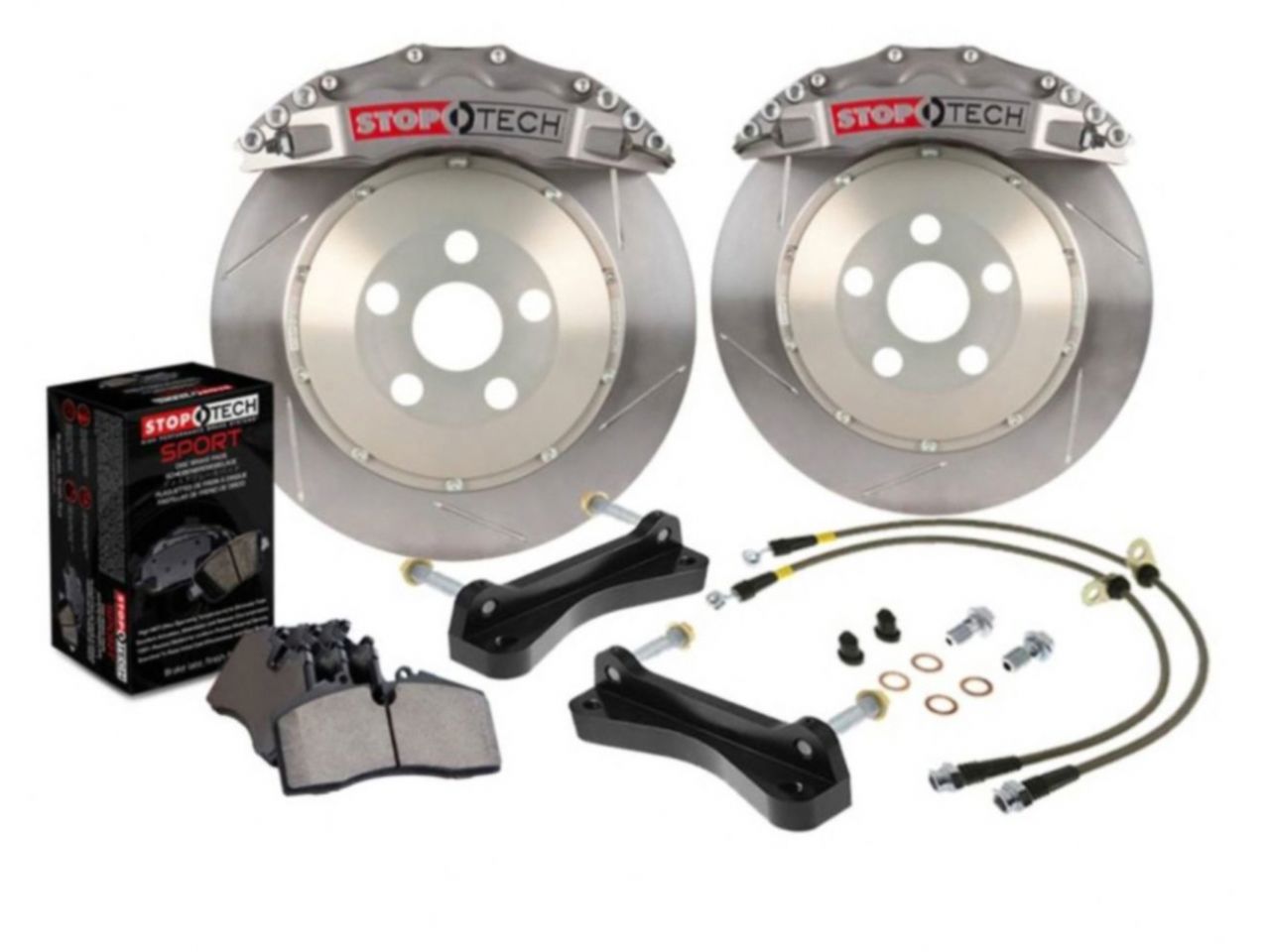 StopTech Trophy Sport Big Brake Kit 2 Piece Rotor; Front