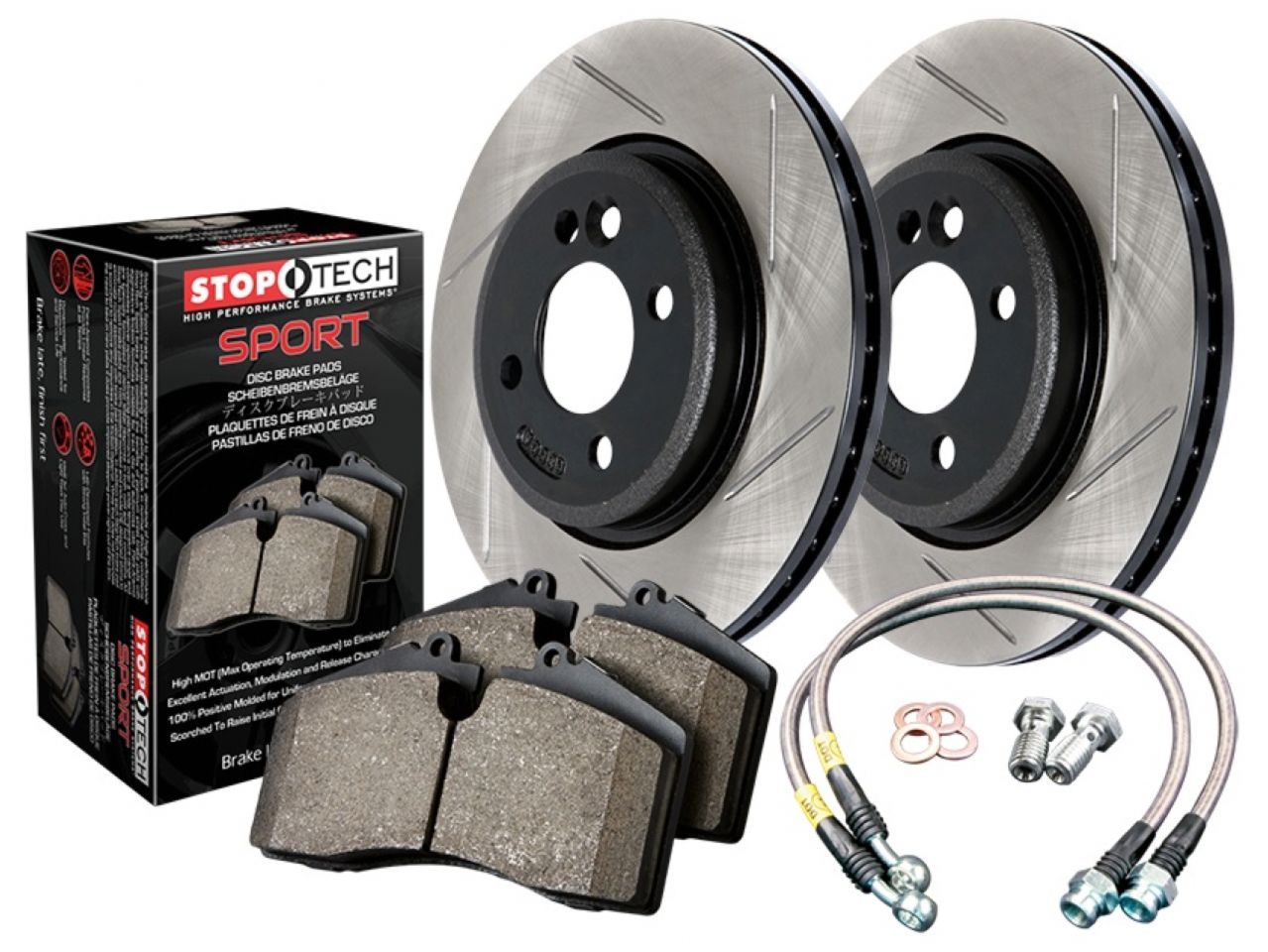 StopTech Rotor and Pad Kits 977.47021 Item Image