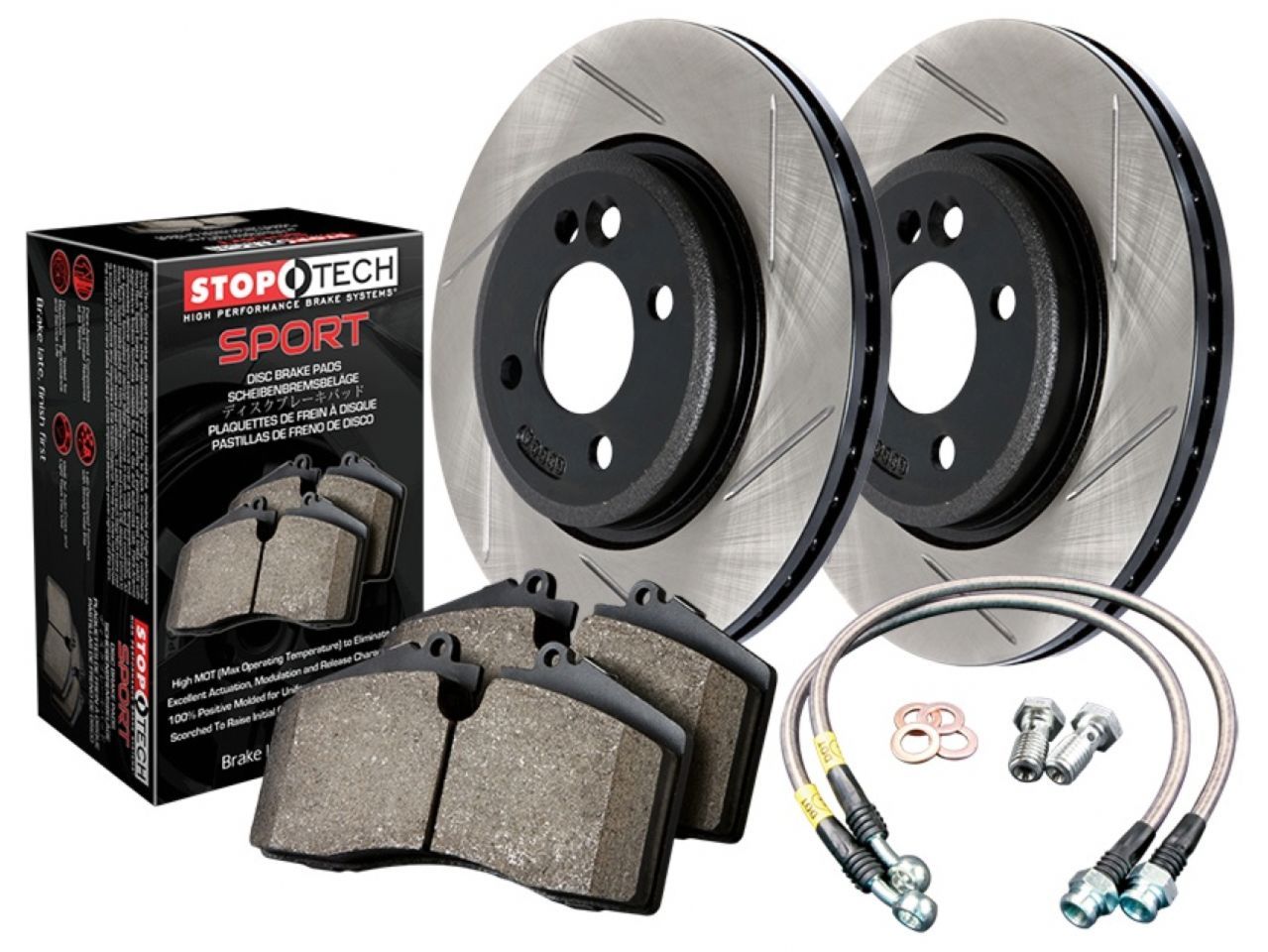 StopTech Rotor and Pad Kits 977.47008 Item Image